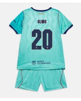 Billige Fotballdrakt Barcelona Dani Olmo #20 Replika Tredjedraktsett Barn 2026-27 Kortermet (med bukser)